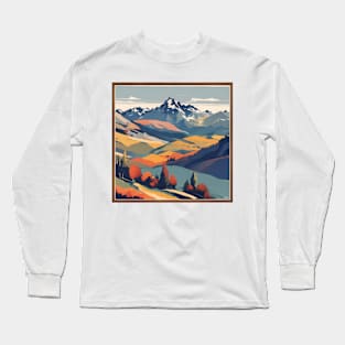 mountain art america 2024 Long Sleeve T-Shirt